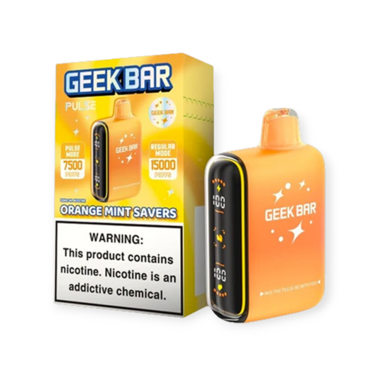 Geek Bar(Orange Mint Savers)