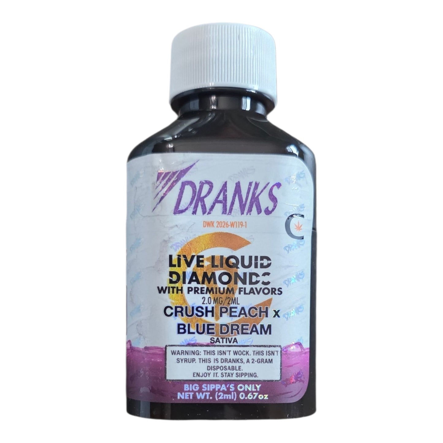 Dranks(Crushed Peach x Blue Dream)